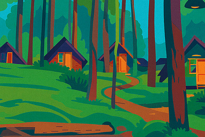 Cikole Lembang, Indonesia branding design graphic design illustration ui vector visual
