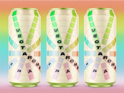 Vect-Aroma - IPA Label Design beer beer art beer design beer designer branding can color color chart craft beer design graphic design illustration label logo package packaging design packaging designer retro vintage