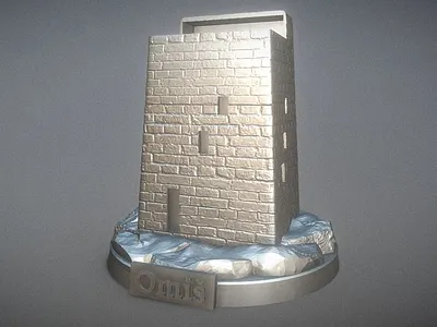 Fortress Mirabela 3D Model – Authentic Souvenir 3d 3dprint branding