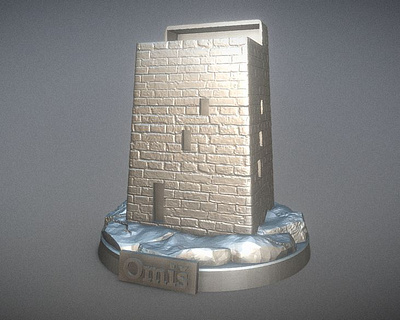 Fortress Mirabela 3D Model – Authentic Souvenir 3d 3dprint branding