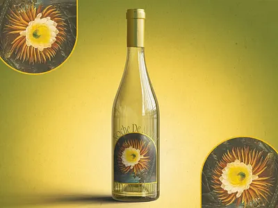 Noche De Nopal Wine Label Design wine branding