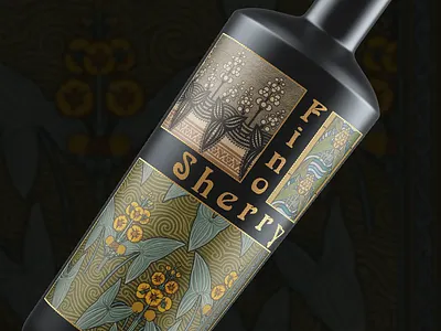 Fino Shee wine branding
