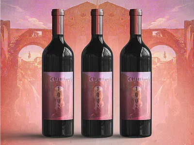 Chianti 1992 Wine Label Design creative direction