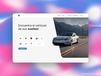 🚗Dealership landing page 🚗 landing page landing page design web design