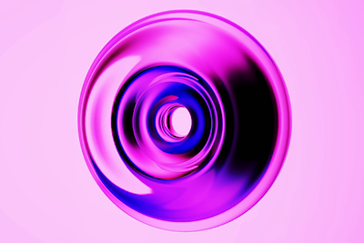 Neon 3d candy design glass icon neon pink purple relax relaxing spinning ui