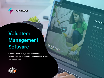 Volunteer Management Software illustration