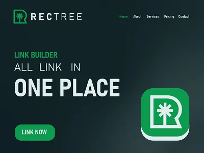 Link building tools logo Presentation on website brand identity brand identity design branding creative logo letter logo letter mark letter r logo link building logo link logo logo logo design logo identity logos minimalist logo modern logo r letter logo r logo tree link logo tree logo