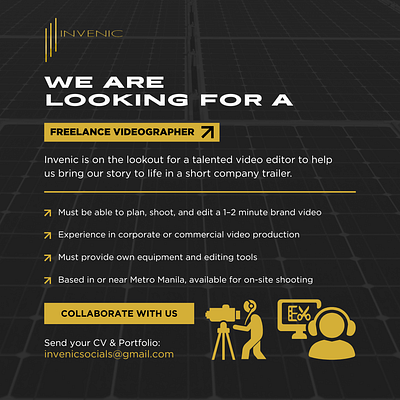 Social Media Post for Job Listing graphic design