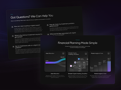 ApexInvest - FAQs and Features asset portfolio assets crypto dark faq features funds invest investment manage management portfolio stocks wealth website