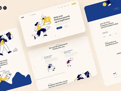 Aglee-Business Analyst Landing Page Template android app app design app screen dribbble illustration ios landing landing page landing pages page pages popular screen screens template ux web web header website