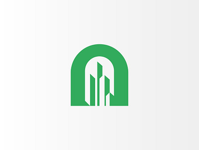 Letter N for Building Logo Design brand branding building logo construction design identity initial n letter n logo logo collection logo maker logo service logomark n n building n logo real estate