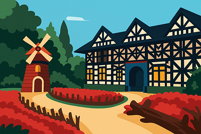 Farmhouse Susu Lembang, Bandung, Indonesia branding design graphic design illustration ui vector visual