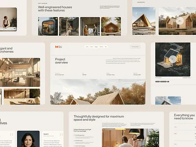 Micro House Design Agency website 3d branding design figma graphic design microhousedesign ui web design website website design