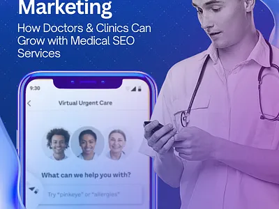 Healthcare Content Marketing post branding design graphic design logo motion graphics ui ux