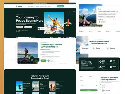 Travel in Relax Ui UX Website Design. adventure design booking ui clean ui creative web layout cruise ui dashboard ui figma ui luxury travel ux minimalist web design modern web design responsive design travel app ui travel landing page travel website design ui inspiration uiux design user interface vacation app web design trends website concept
