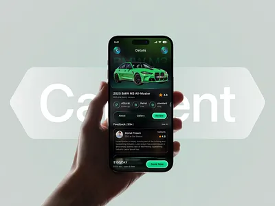 Car Rental Mobile App UI/UX β Book, Drive & Enjoy Freedom! app design booking app car rental app clean ui dark mode ui dashboard design dribbble shot figma design interaction design luxury cars minima ldesign mobile app design mobile ux modern design onboarding screen payment successful rental service uidesign uiux design user experience