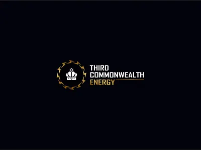 Third Commonwealth Energy - Brand Identity Design brandidentity brandmark corporatedesign corporateidentity crownlogo darklogo energybranding energylogo energysector goldaccents industrialdesign lightninglogo logodesign luxurybranding powercompany powerutility premiumbranding utilities