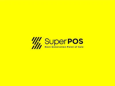 SuperPOS - Brand Identity boldbranding brandidentity businesssoftware commercetech dynamiclogo fintech innovativedesign logodesign modernlogo paymenttech pointofsale posystem retailsoftware retailsolutions retailtech techbranding techstartup yellowlogo