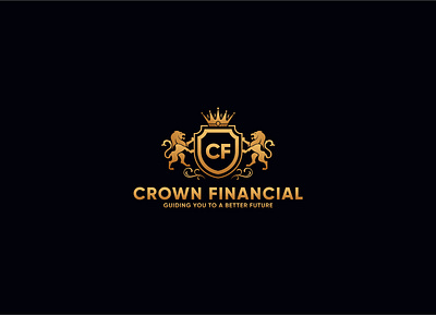 Crown Financial - Premium Wealth Management Identity brandidentity crownlogo financialbranding financialservices goldlogo heraldic investmentfirm logodesign luxurybranding luxuryfinance luxuryidentity premiumfinance privatebanking royalbranding sophisticatedlogo trustlogo wealthadvisory wealthmanagement