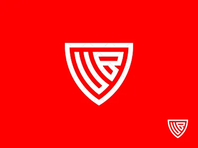 UB Shield Logo b branding bu bu logo bu monogram bu shield logo graphic design icon identity illustration lettermark logo logo design monogram shield u ub ub logo ub monogram ub shield logo