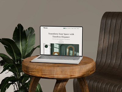 Borcelle Interiors – Landing Page Concept creativeexploration designconcept dribbbleshowcase interiordesign interiorlanding minimaldesign modernui uiux webdesign