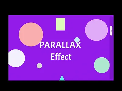 Parallax Effect - UI Design Practice figma parallax effect ui design
