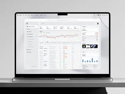 SaaS B2B Marketing Web Platform analytics ui analytics website b2b b2b marketing b2b platform data visualization kpi analytics marketing marketing analytics platform marketing platform ui platform design real time analytics saas saas marketing saas platfrom saas web platform saas web ui social media analytics web platform web platform design