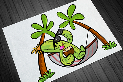 Cartoon mascot of a cactus 3d animation branding cartoon cartoon art cartoon portrait cartoonist design graphic design illustration logo motion graphics ui