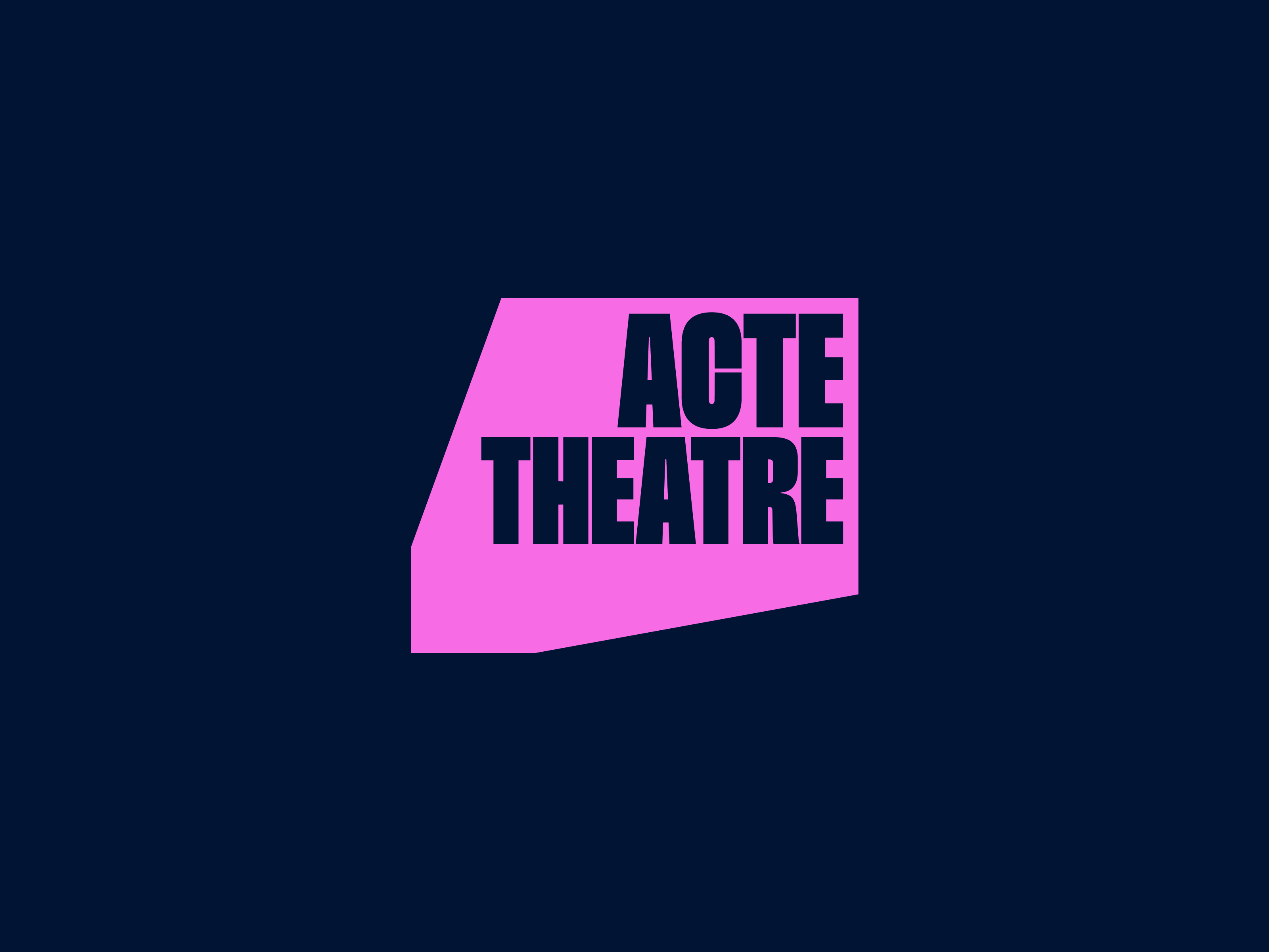 Swiss theater - Brand & UX/UI art bold brand branding color comedy pink swiss theater yellow