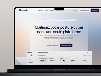 Cyber security website - Brand & UX/UI blue branding cyber cybersecurity gradient grid lavande logo orange security sqaure website yellow