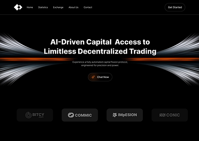 AI Cryptocurrency Landing Page Design ai ai blockchain ai crypto landing page ai crypto website ai landing page ai web3 blockchain blockchain website crypto analytics crypto dashboard crypto exchange crypto landing page crypto trading cryptocurrency cryptocurrency website product design web app web3