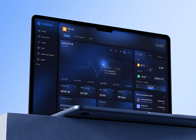 Crypto Dashboard UI UX Design crypto dashboard crypto exchange crypto wallet trading dashboard trading tools web design