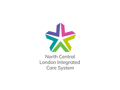 North Central London Integrated Care System branding design digital guidelines logo presentation design print