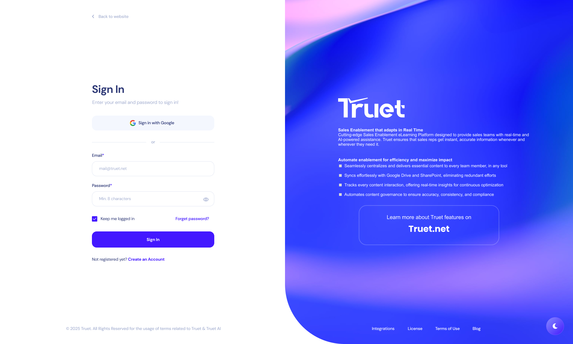 Browse thousands of Login Split Screen images for design inspiration ...