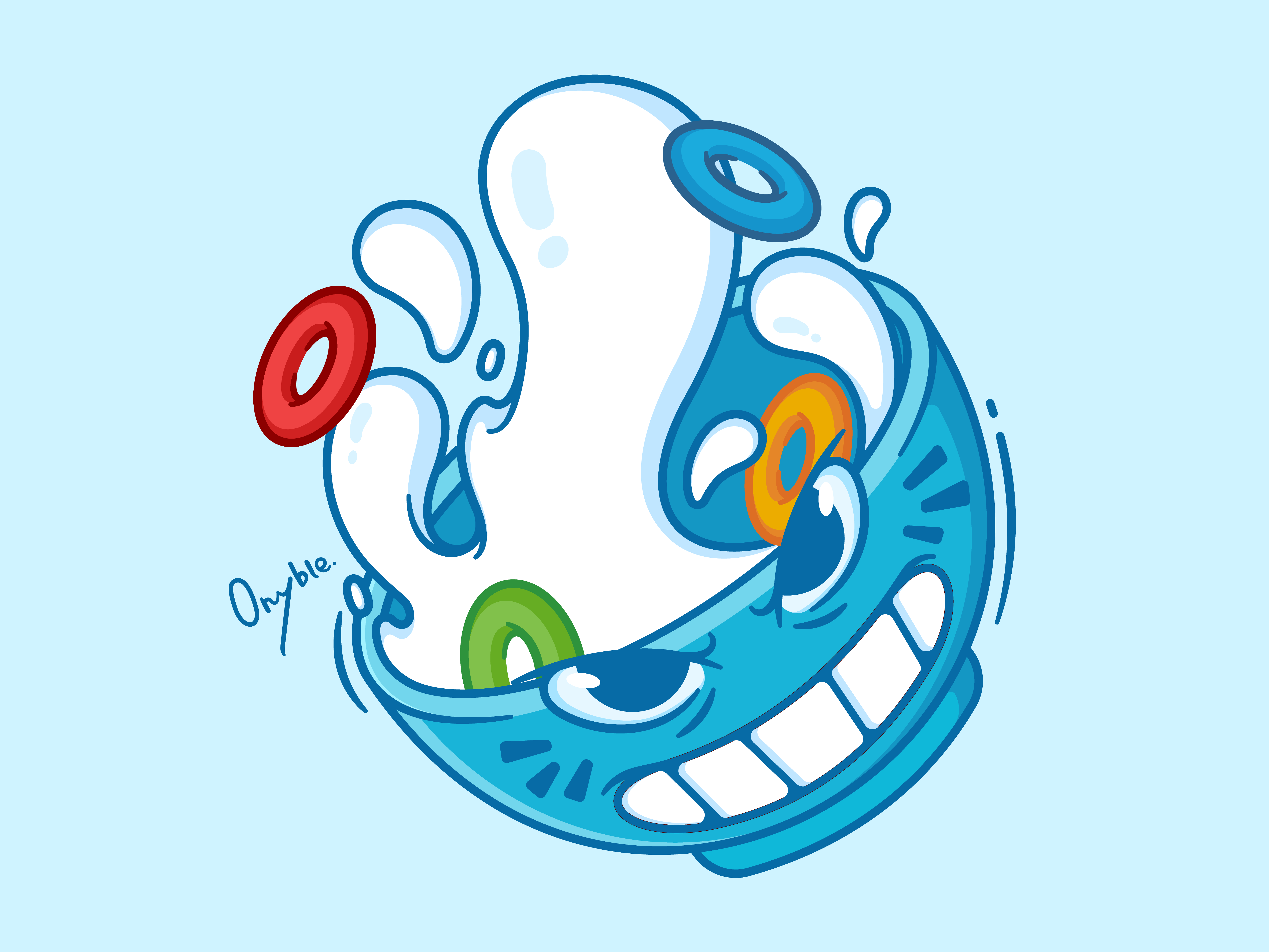 Cereal Killer! 🥣 art bowl breakfast cereal cute fresh healthy illustration milk snack vector