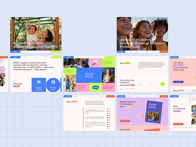 NASET - Platform for Special Education Teachers bold fonts bold typography brand identity desktop landing page education hero section kids landing page learning orange design purple design school special education special education platform special education teachers special learners special teachers teachers ui ux