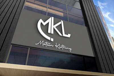 LOGO DESIGN ON MOCKUP 3d branding graphic design logo