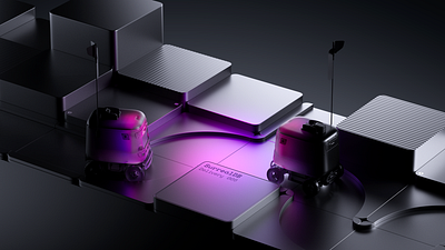 SurrealDB Illustrations 3d branding cgi cinema4d design graphic design icon illustration rendering ui