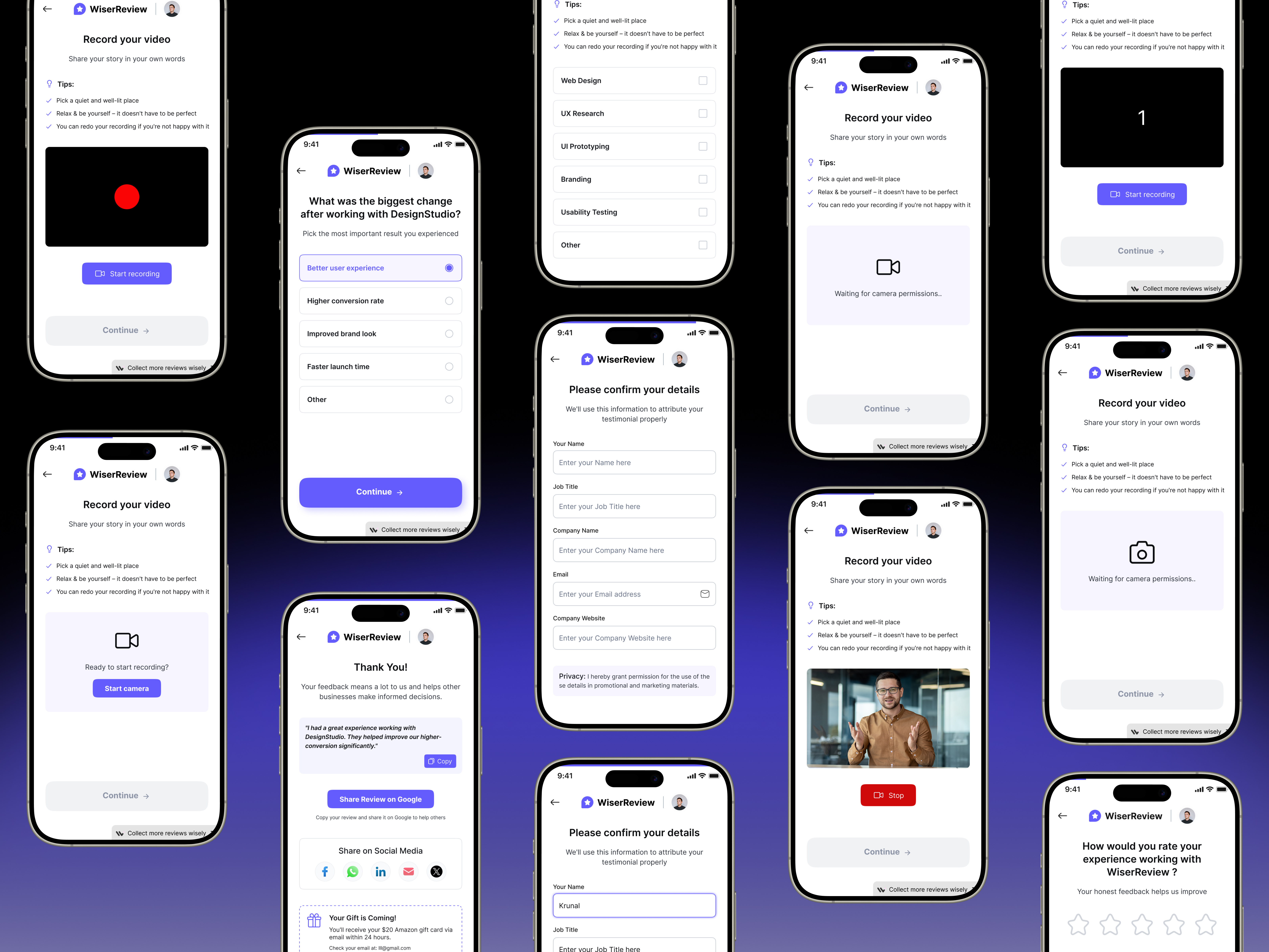Example of Mobile App Design   Up To 12 Screens