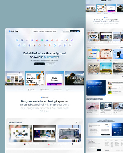 Art Gallery Landing Page Design art artgallery artshowcase artwork branding creativity design elegant design figma framer gallery illustration landing page landing page design ui uiux web design website design
