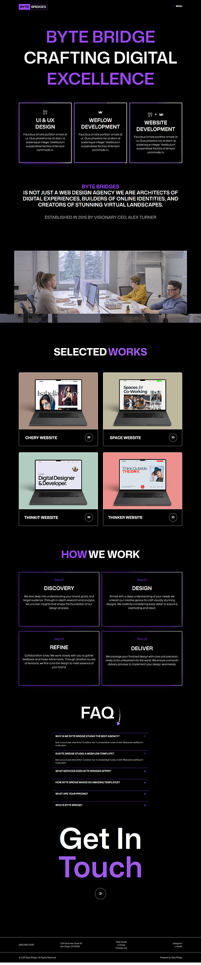 WEB Agency Website Re-design branding elementor webdevelopment wordpress