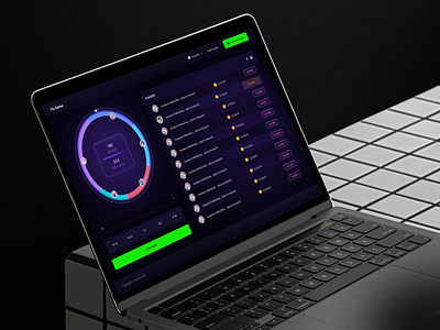 Web3 Crypto Game Dashboard – Dark Mode Jackpot UI betting platform crypto dashboard crypto wallet ui dark mode ui dashboard ui figma dashboard game ui gamefi jackpot game product design web design web3 design