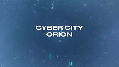 Cyber City Orion 3d animation arcade blender city cursor cyberpunk design futuristic game games gaming immersive threejs web webgl website