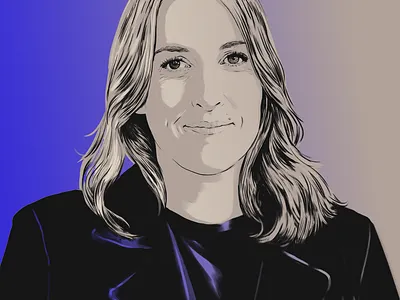 Lindsay illustration portrait portrait illustration