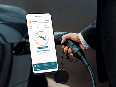 Fintech Startup — Fleet EV Charging Concept II ads advance options authorizing charging status data visualization design exploration ev charging insights mobile app product design toggles ui ux visual exploration