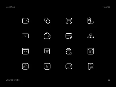 IconWrap - Finance 💰 app icons finance financial flat icon icon icon pack icon set icondesign iconography icons money ui ui icons vector icon web icons