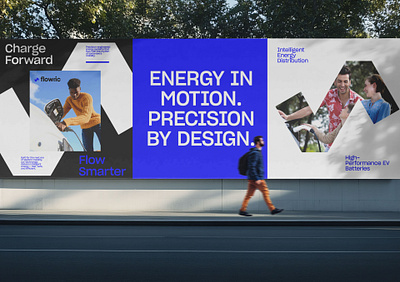 Flowric Brand Project branding graphic design logo motion graphics