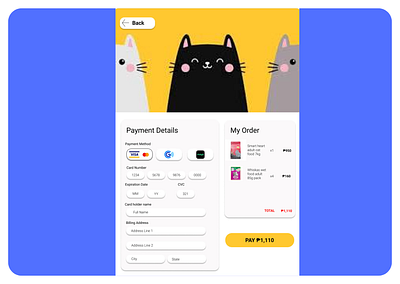 Day 2 - Credit Card Checkout page graphic design ui