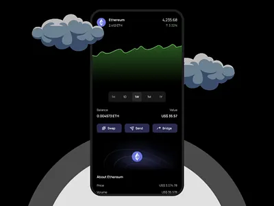 Wallet Screen Concept – Dark & Light app design dark mode finance app light mode mobile ui product design prototype ui design uxui wallet app