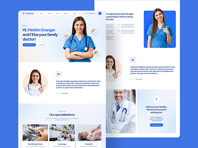 Doctor Website Template betheme clinic consultation website dentist doctor doctor website health healthcare website hospital medical website patient pharmacy ui ux webdesign website wordpress wordpress theme